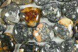 1.7" Polished Maligano Jasper Hearts - Indonesia - Photo 4